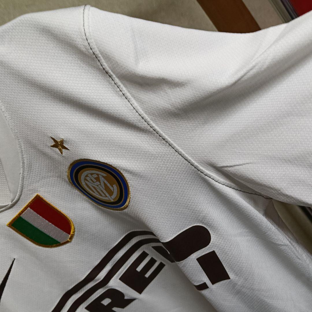 正規品・超美品！ インテル 08-09アウェイユニフォーム スクデットパッチ付き