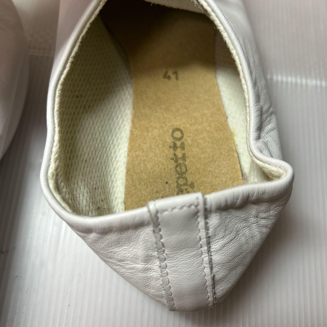 【美品】Repetto レペット ホワイト ジャズシューズ　サイズ41 26cm