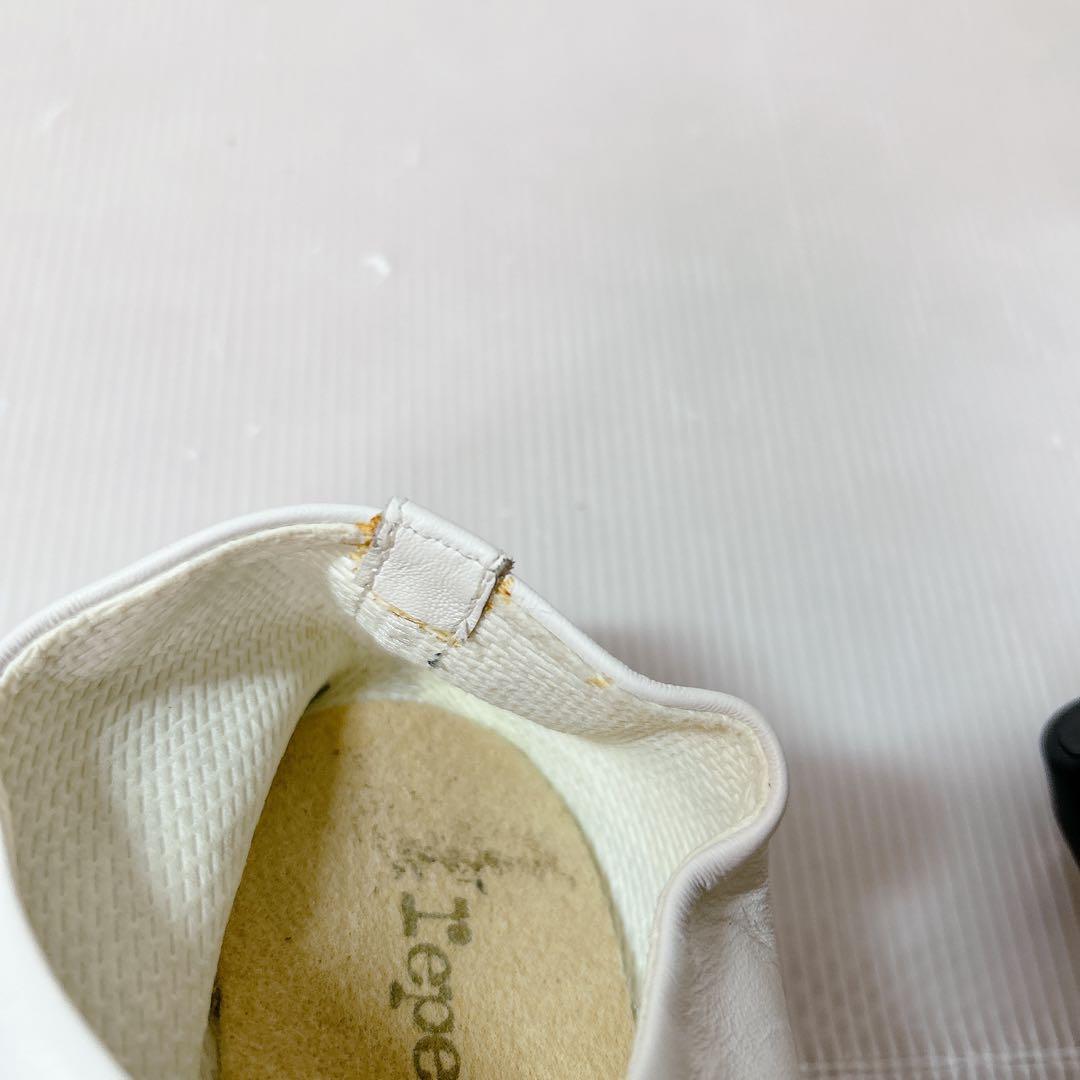 【美品】Repetto レペット ホワイト ジャズシューズ　サイズ41 26cm