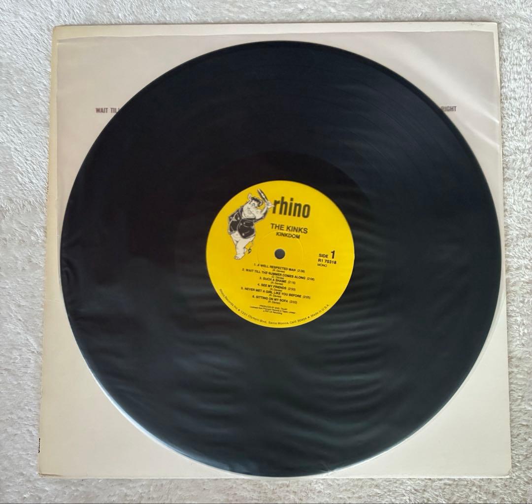 kinks kinkdom US自主制作　88年　リイシュー盤