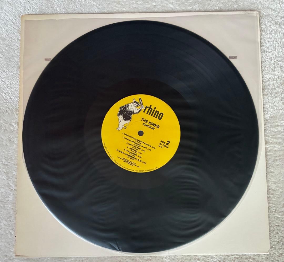 kinks kinkdom US自主制作　88年　リイシュー盤