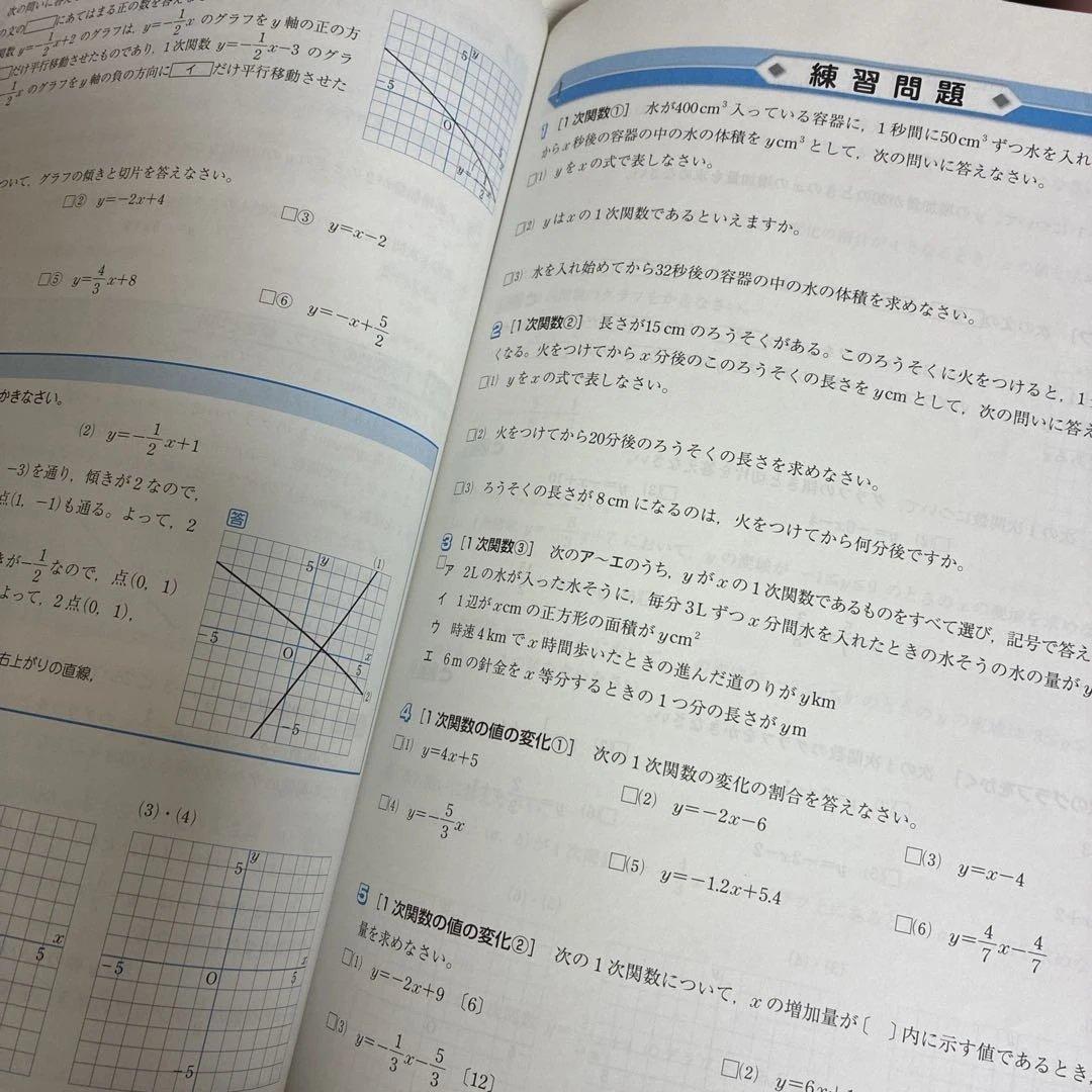 Z会　中1 中2 テキスト　定期テスト攻略ワーク　要点ブック　Zstudy
