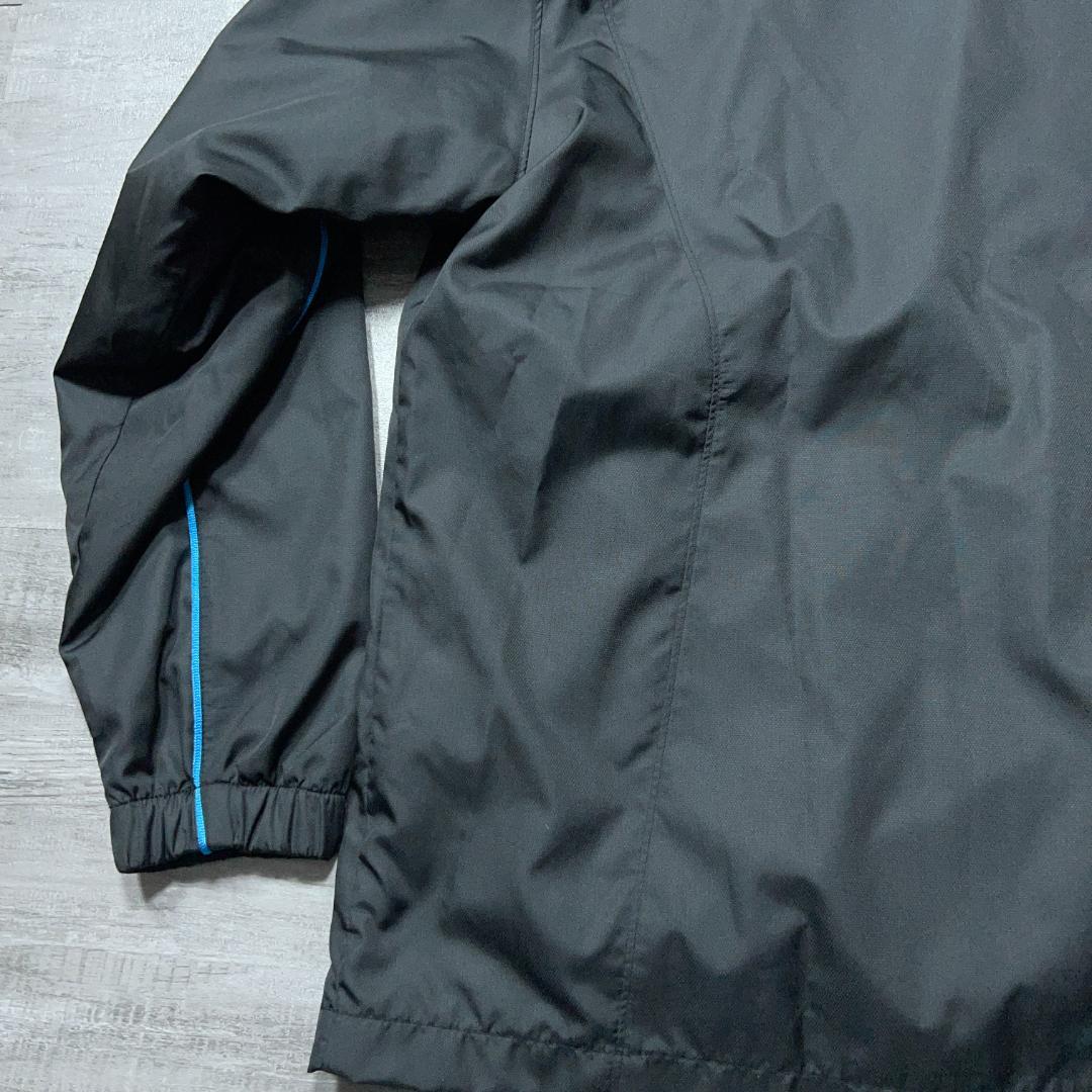 asics アシックス ウィンドブレーカー 上下 セットアップ L 黒 裏地