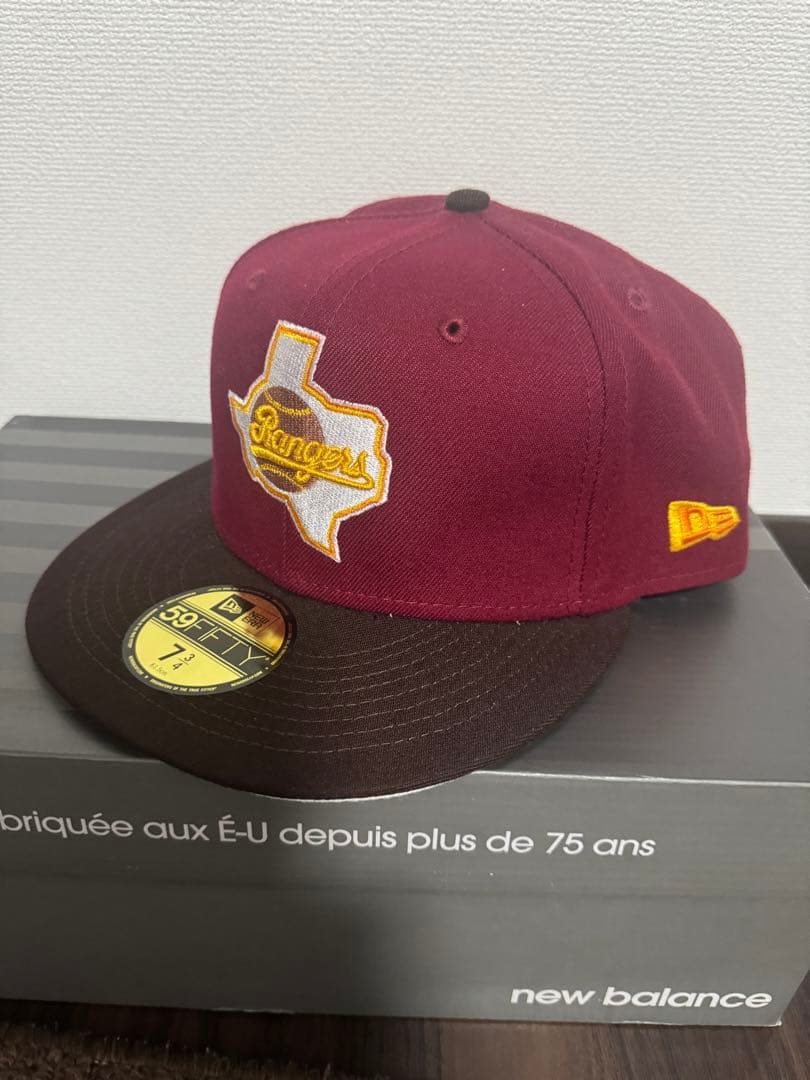 テキサスレンジャーズ　newera 7 3/4