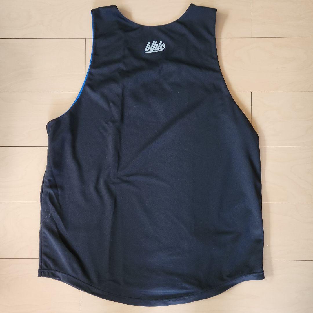 ボーラホリック　リバーシブル　トップス　XL　ブルー×ブラック