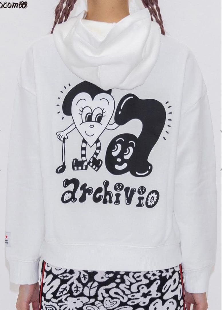 新品　ARCHIVIO Chocomoo コラボ パーカー　アルチビオ