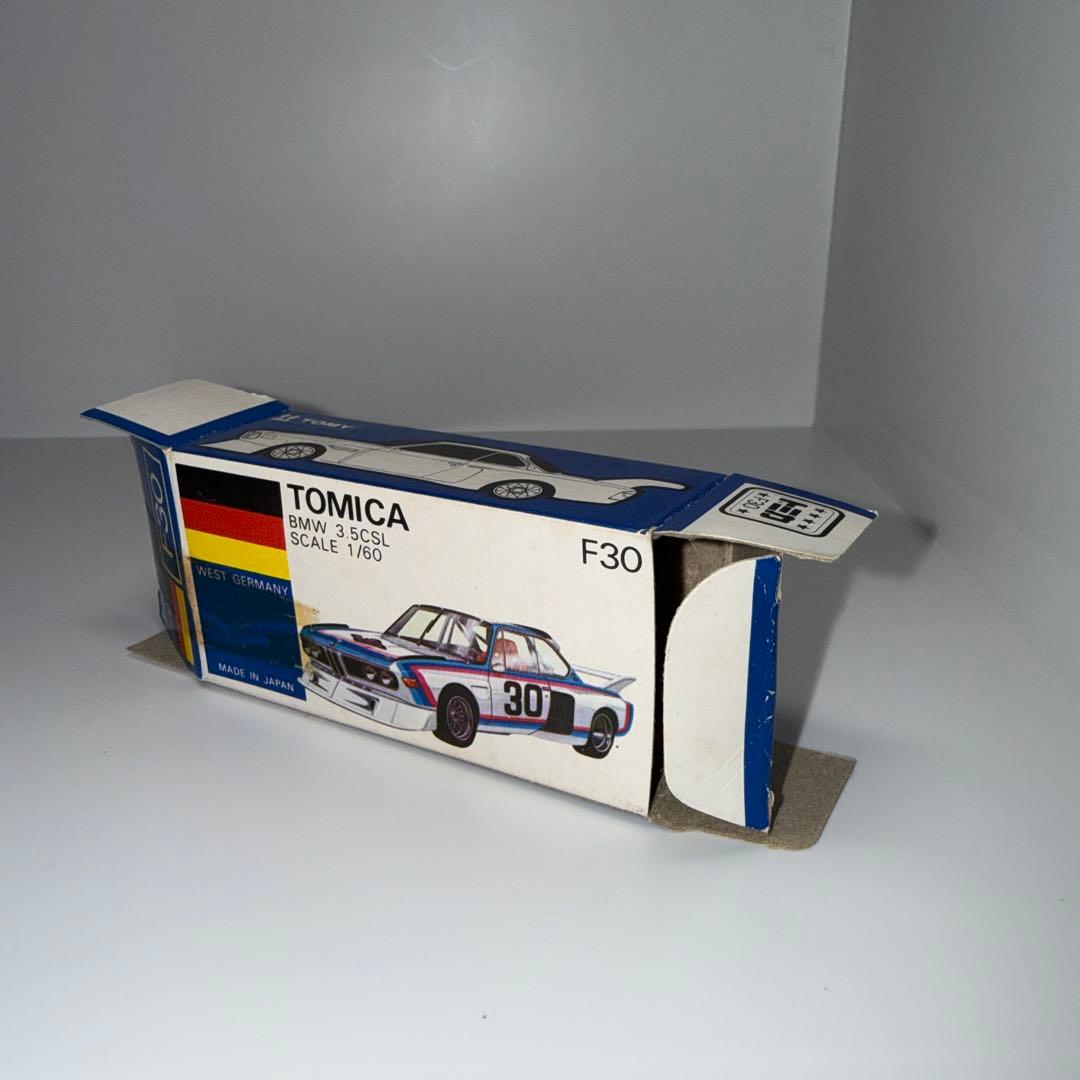 日本製トミカ NO.F30  3.5 CSL オレンジ 箱付き