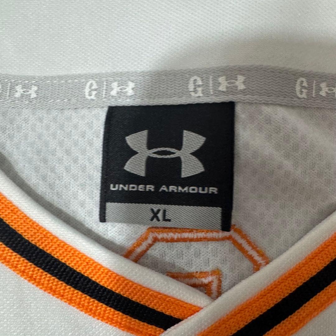 読売ジャイアンツ　長野久義　レプリカユニフォーム　アンダーアーマー　XL