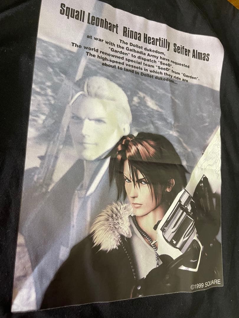 レトロ珍品・FF8スクウェア Tシャツ 1999年製 子供服