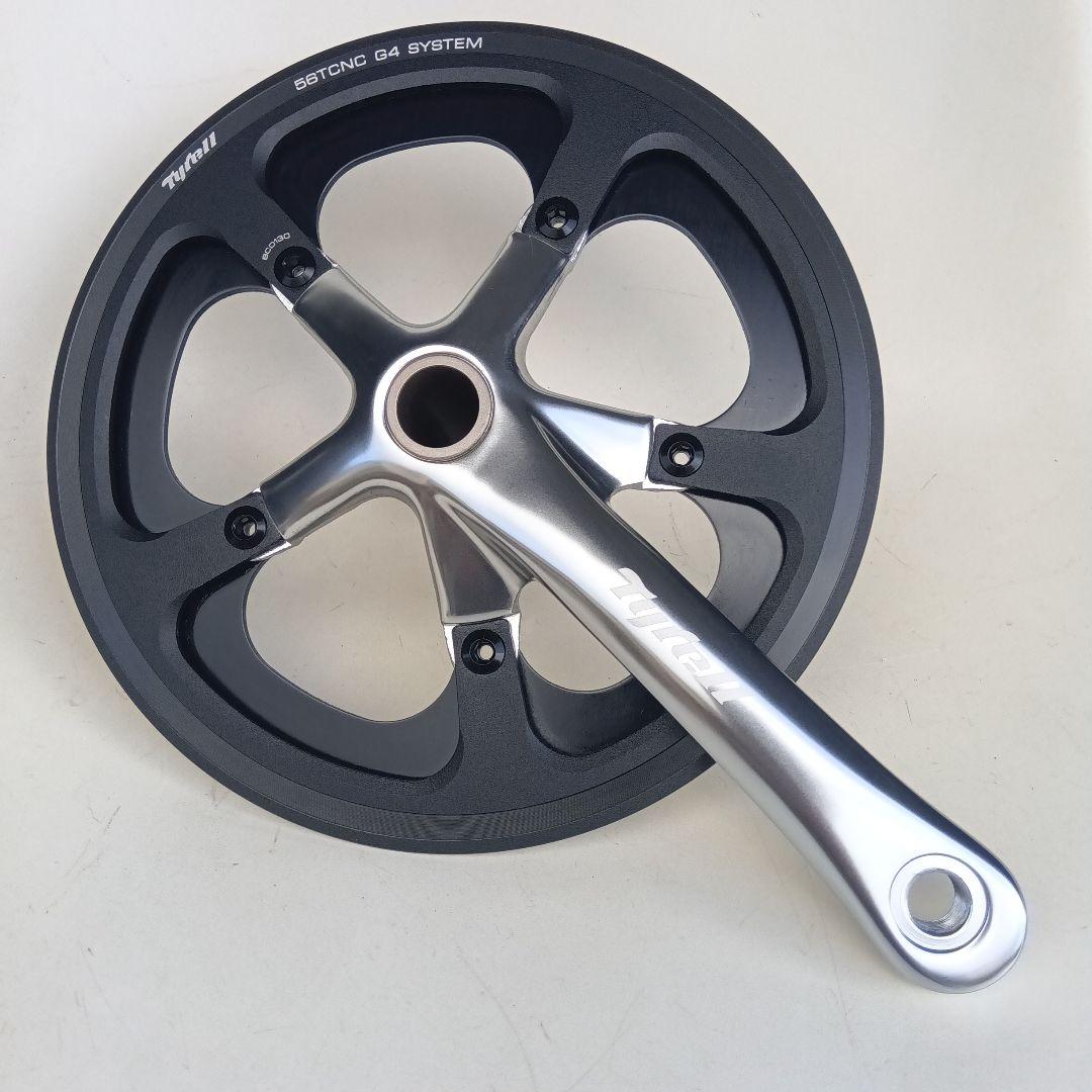 期間限定価格2月末迄　クランクセット　Tyrell　チェーンリング付