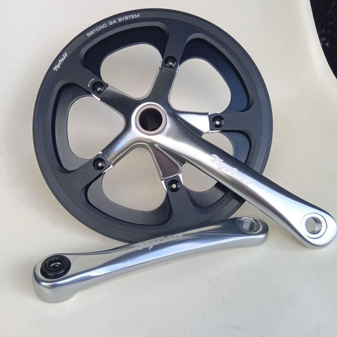 期間限定価格2月末迄　クランクセット　Tyrell　チェーンリング付