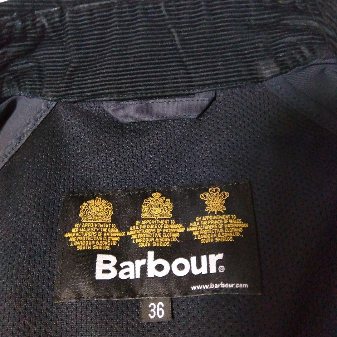 BARBOUR BEDALE SL ネイビー ノンオイル 36