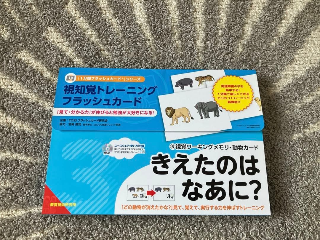 ＊3/8迄＊　発達促進ドリル全10巻　視知覚トレーニングカード全5巻　湯汲英史