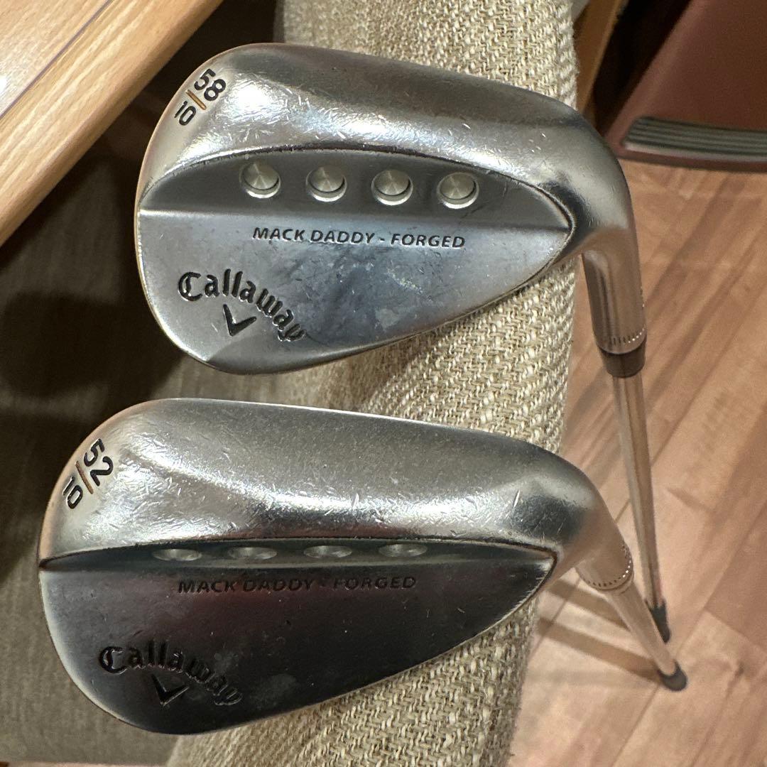 N*a様 Callaway MACK DADDY ウェッジセット 58° 52
