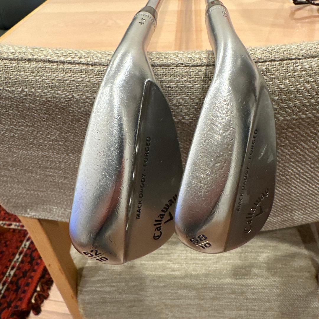 N*a様 Callaway MACK DADDY ウェッジセット 58° 52