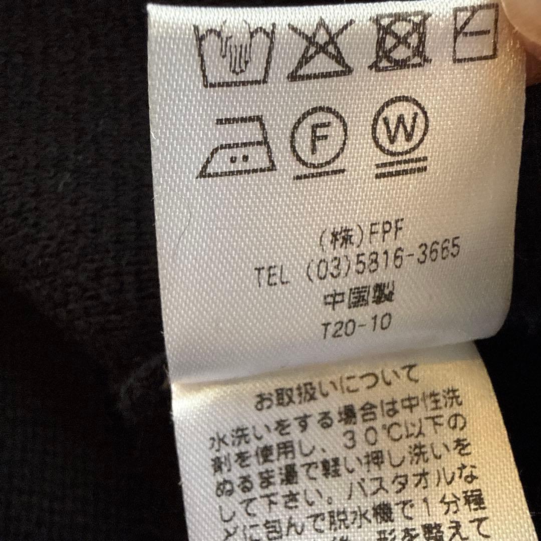 【美品】アンコキーヌ カシミヤ入り刺繍Vニット ロングワンピース 蜂 ハニー