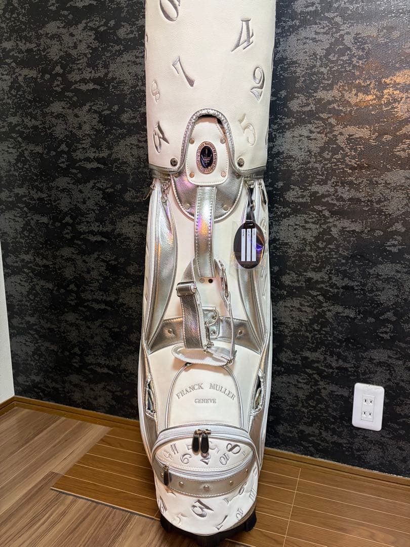 フランクミュラーキャディバッグ/未使用品/フランクミュラー　ホワイト