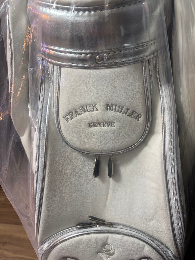 フランクミュラーキャディバッグ/未使用品/フランクミュラー　ホワイト