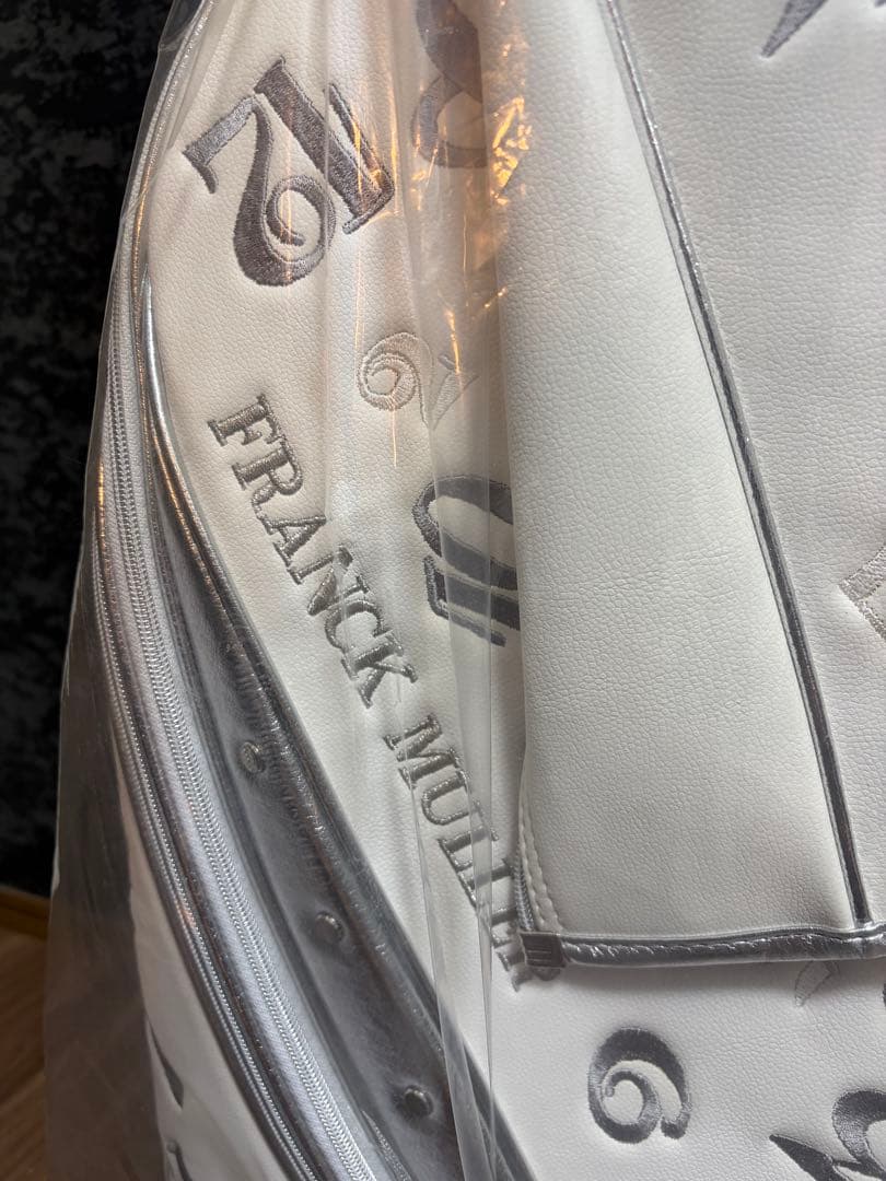 フランクミュラーキャディバッグ/未使用品/フランクミュラー　ホワイト