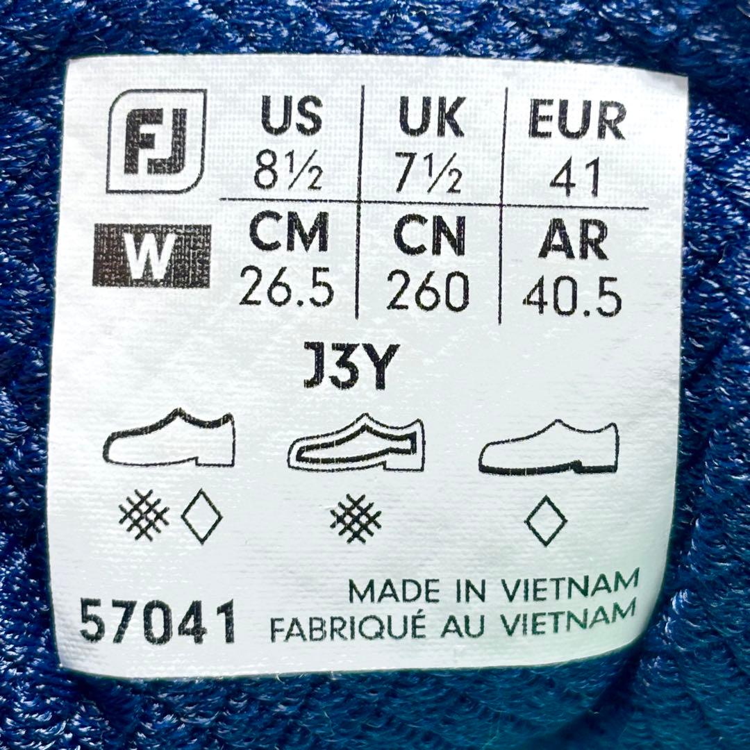 【2025年モデル】フットジョイ FJ クオンタム LACED 26.5cm W