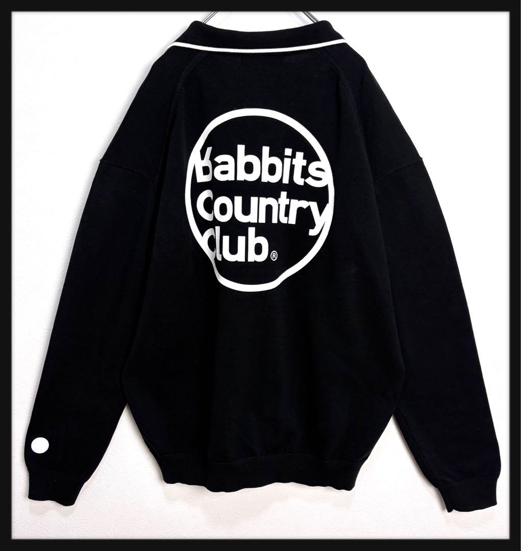 【極美品】FR2 GOLF ゴルフ サークルロゴ 襟付き 長袖ニット XL 即完