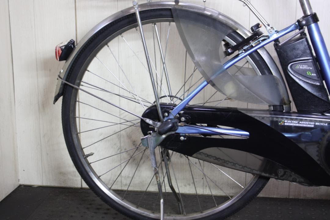 青色 シティタイプ 電動アシスト自転車