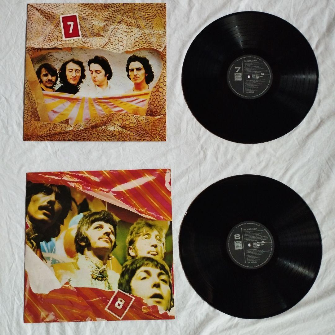 レコード　8枚組み　ビートルズ　ザ・ビートルボックスインデックス　送料込み
