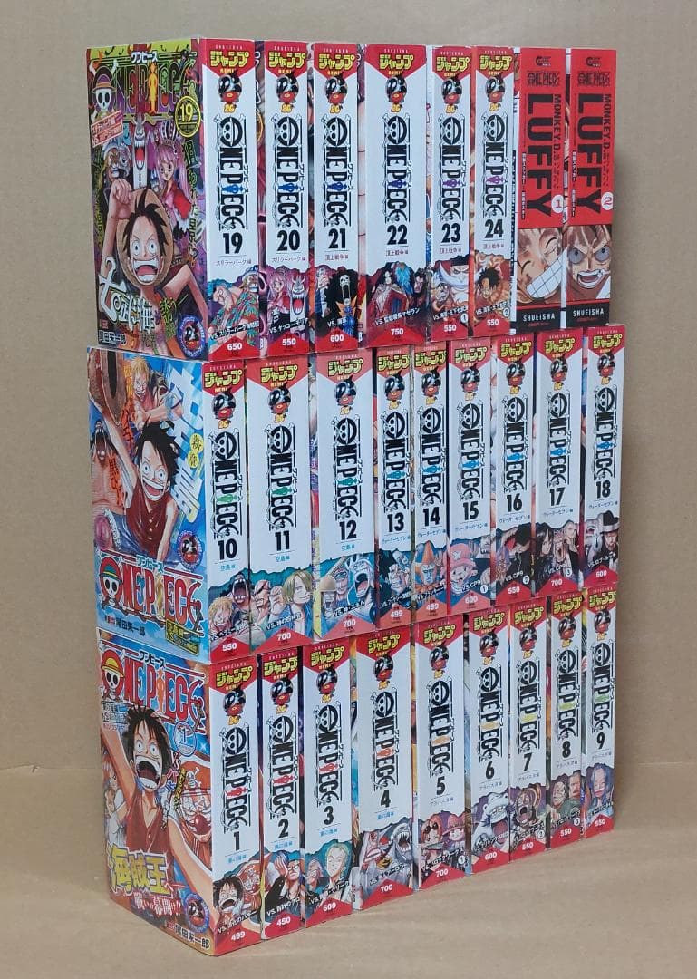 ONE PIECE コンビニコミック 全24巻+ 「LUFFY」全2巻