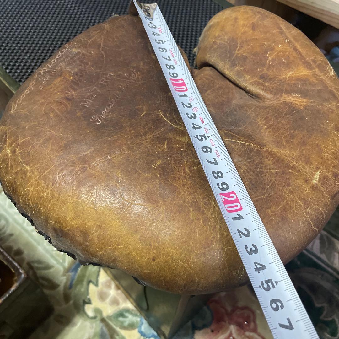 アメリカン ヴィンテージキャッチャーミット　ダンカート社製　雰囲気あります❣️