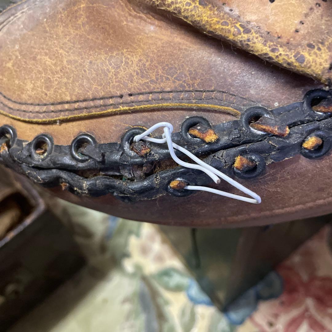 アメリカン ヴィンテージキャッチャーミット　ダンカート社製　雰囲気あります❣️