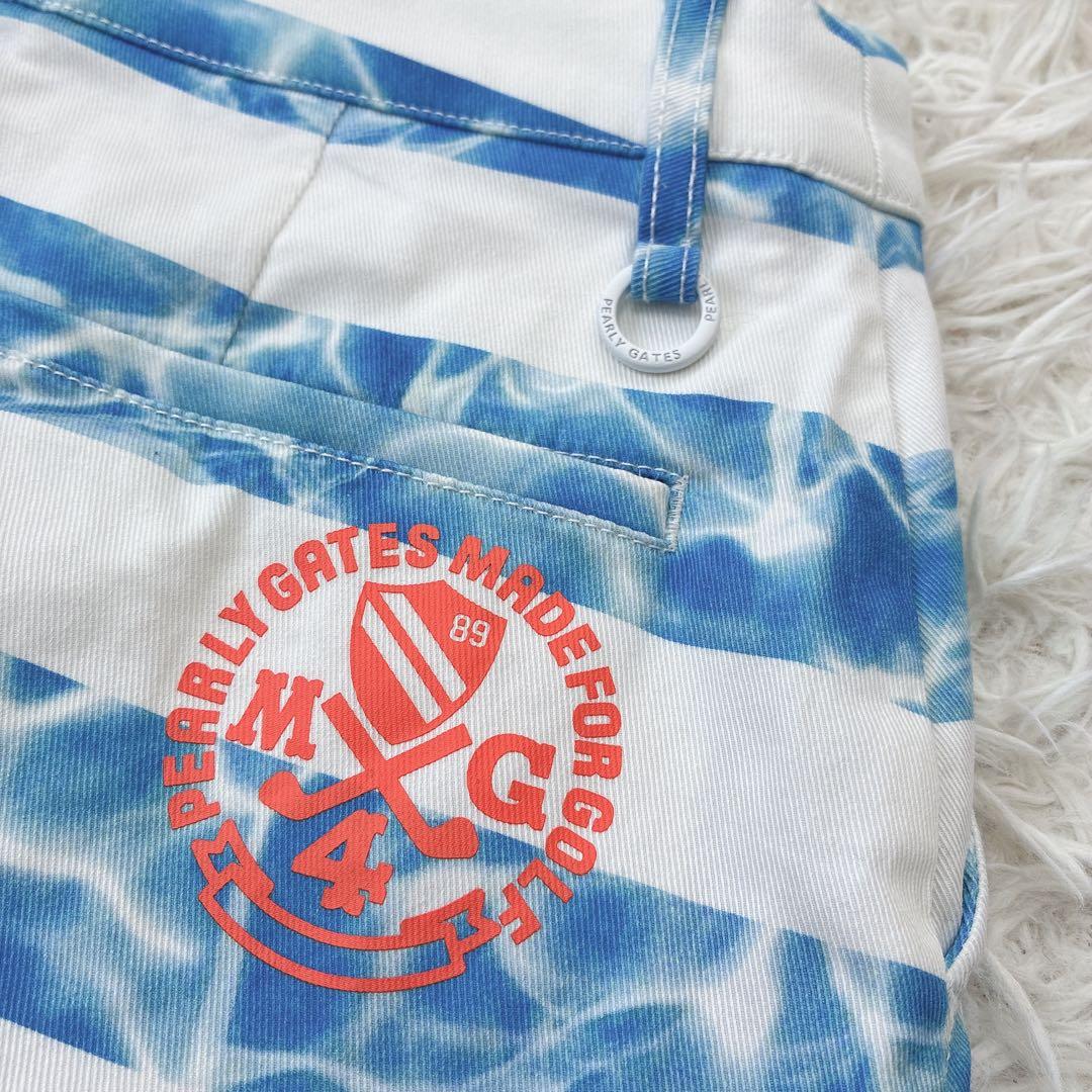 パーリーゲイツ ゴルフセット ボタンロゴ刺繍 ポロシャツ スカート ストライプ