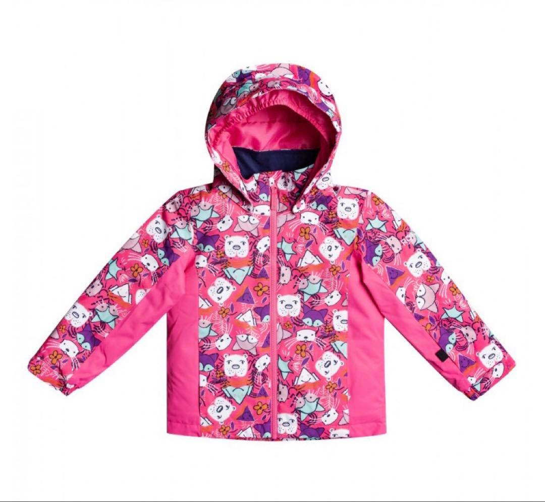 美品♡キッズ　スキーウェアセット Roxy ピンク　3歳 4歳5歳
