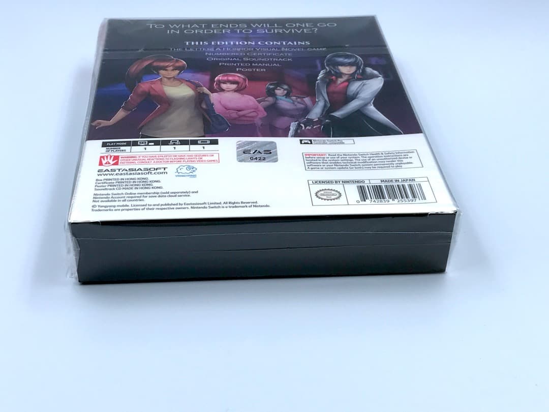 Nintendo Switch The Letter A Horror Visual Novel Switch