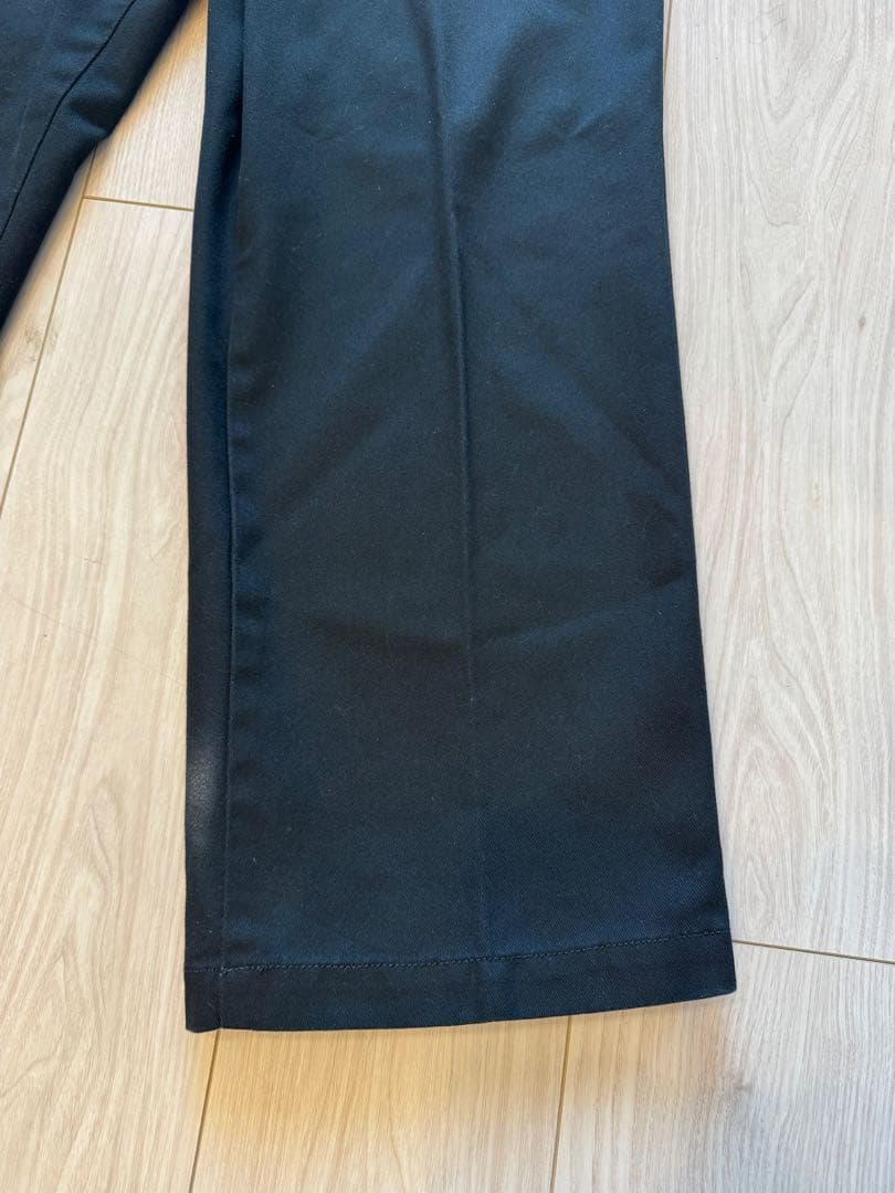 ワコマリア ディッキーズ M 24SS ブラック PLEATED TROUSER
