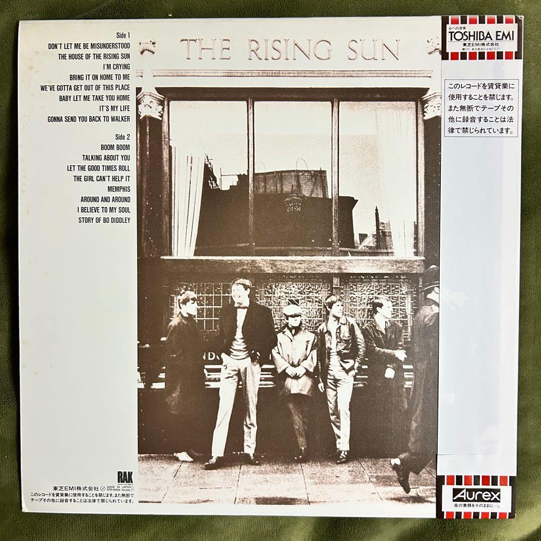 ［名盤］アニマルズ ベスト盤LPレコード ポップス　60s ブルース　ロック