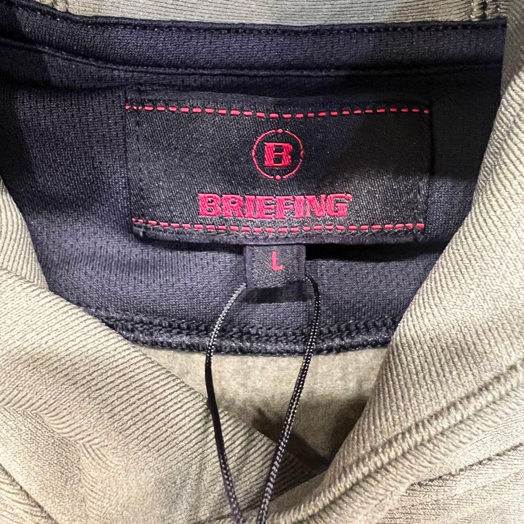 新品　BRIEFING MEN’S LOGO HOODIE オリーブL