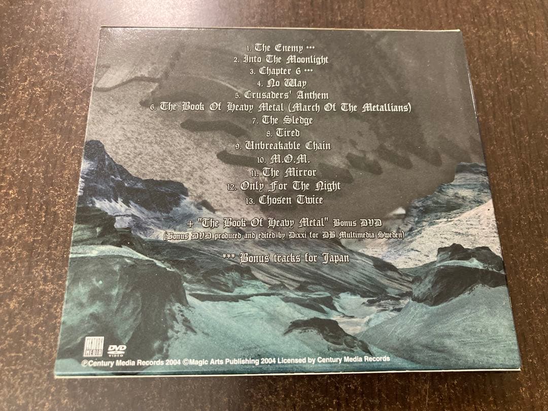 洋楽 DREAM EVIL The Book of Heavy l