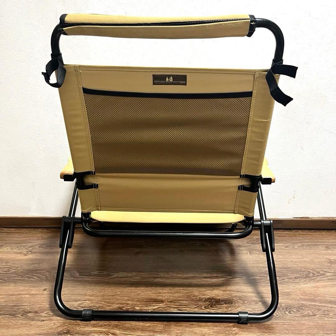 美品 ogawaアウトドアチェア リクライニング オガワ ローチェア 2脚