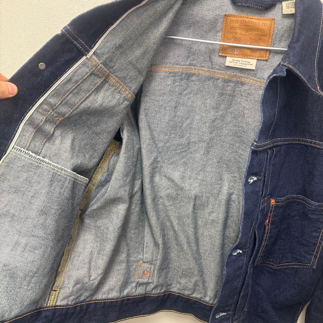 LEVI'S ダークデニム ジャケット Mサイズ