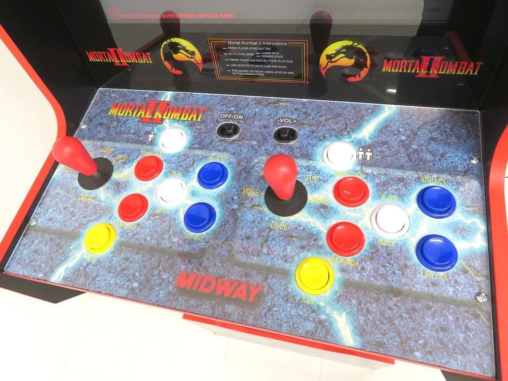 モータルコンバット2　アーケードゲーム　ゲーム機　筐体　ゲームセンター