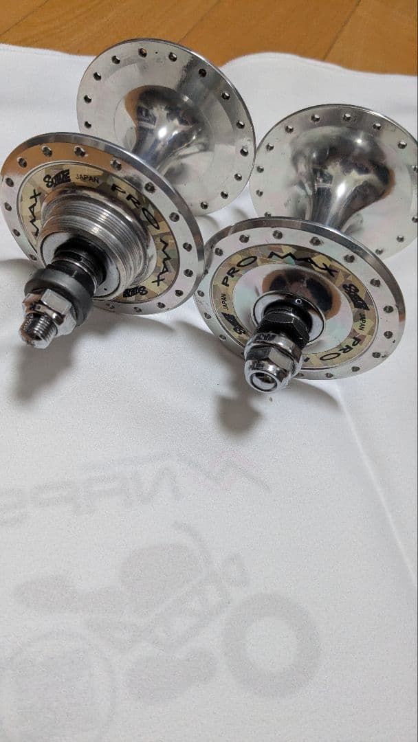 SUZUE PRO MAX ハブ前後セット　NJS刻印あり