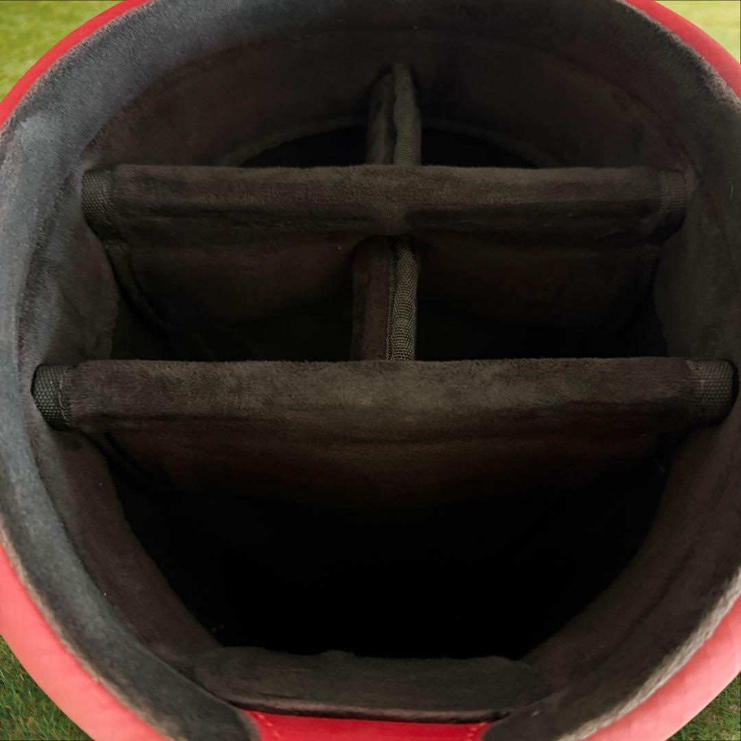 BRIEFING ブリーフィング　キャディバッグ　CR-6 #03 赤　レッド