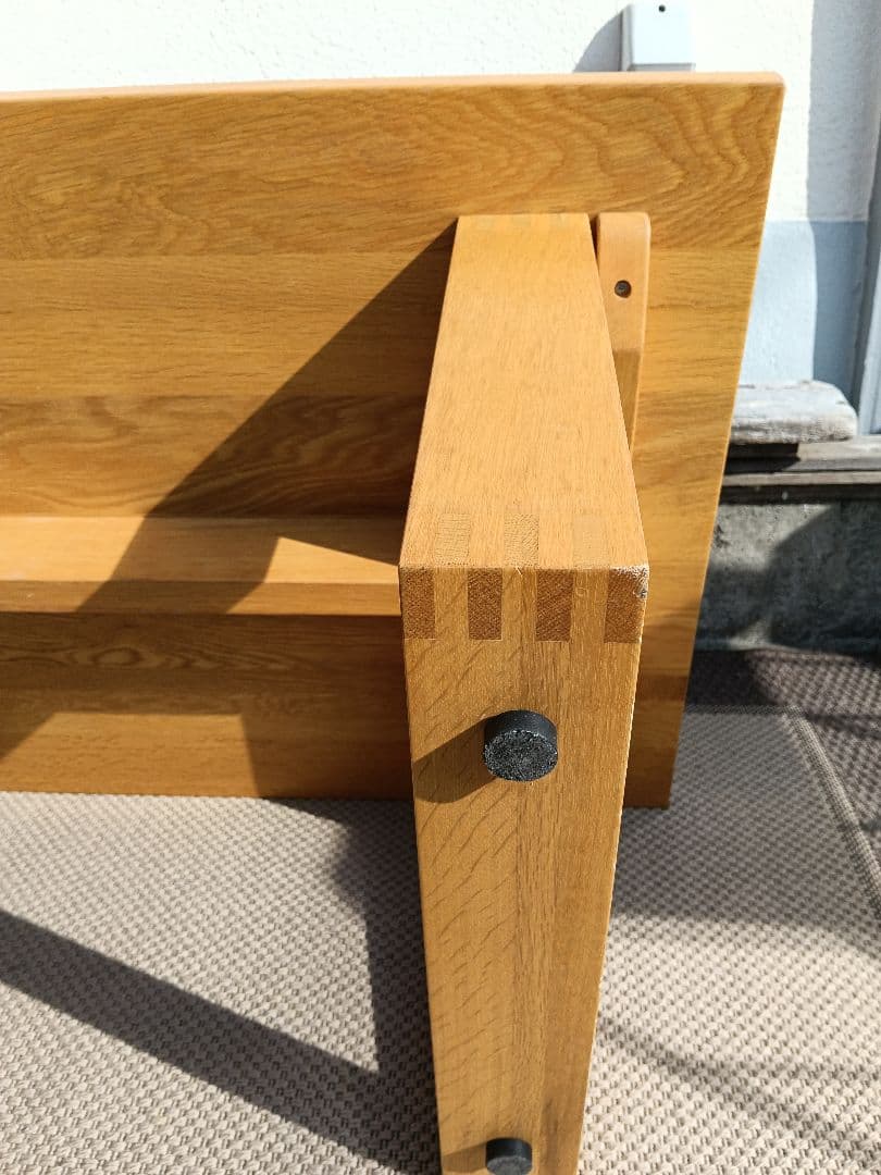 希少 美品 無印良品 MUJI 廃盤 ローテーブル 無垢 オーク材