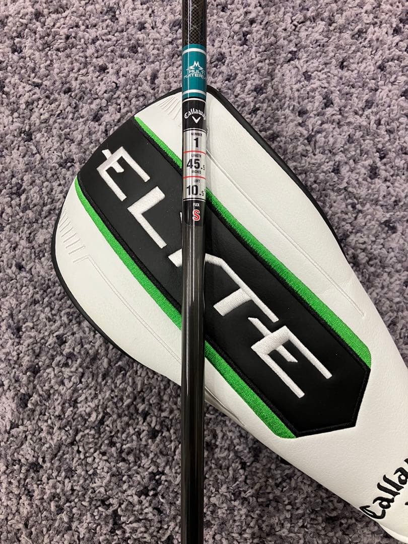 美品キャロウェイエリートトリプルダイヤ♦︎♦︎♦︎TD10.5° S 45.5インチ