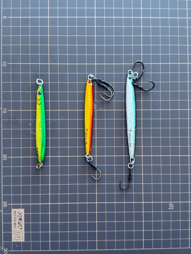 中禅寺湖　ルアーセット