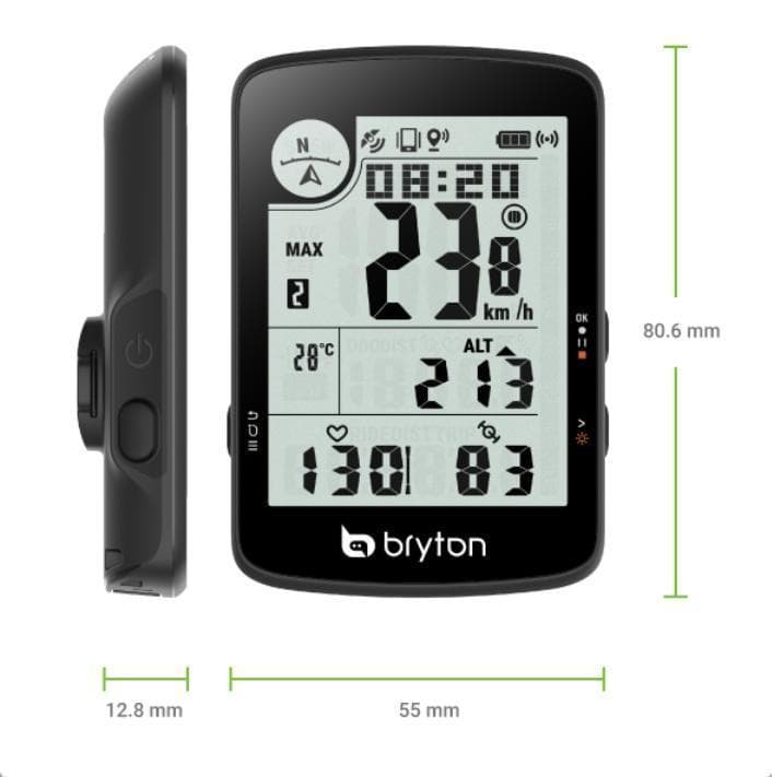ブライトン Rider17E GPS サイクリングコンピューター