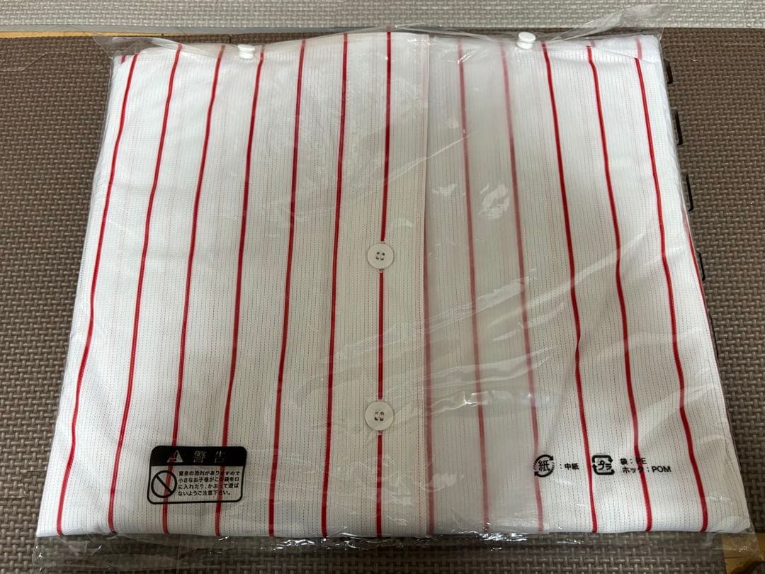 金本選手　復刻ユニフォーム