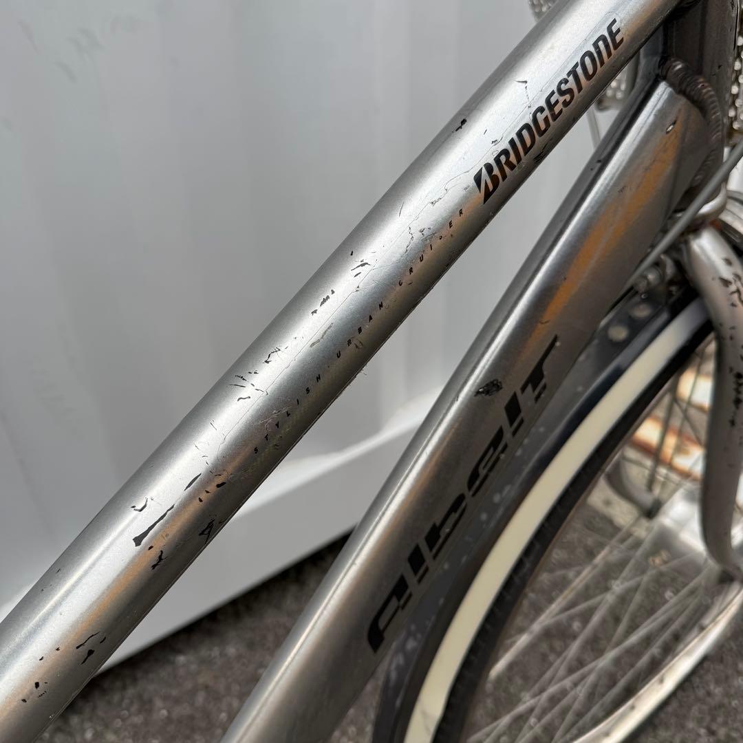 通勤通学用自転車 27インチ カゴ/変速機/オートライト付 定価10万円