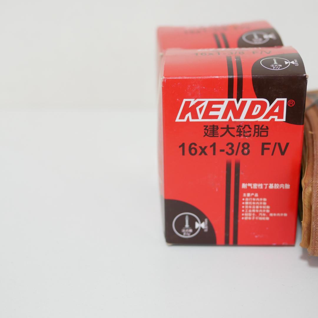 超軽量BROMPTON16インチ349　タイヤ　チューブセット　 ブロックタイヤ