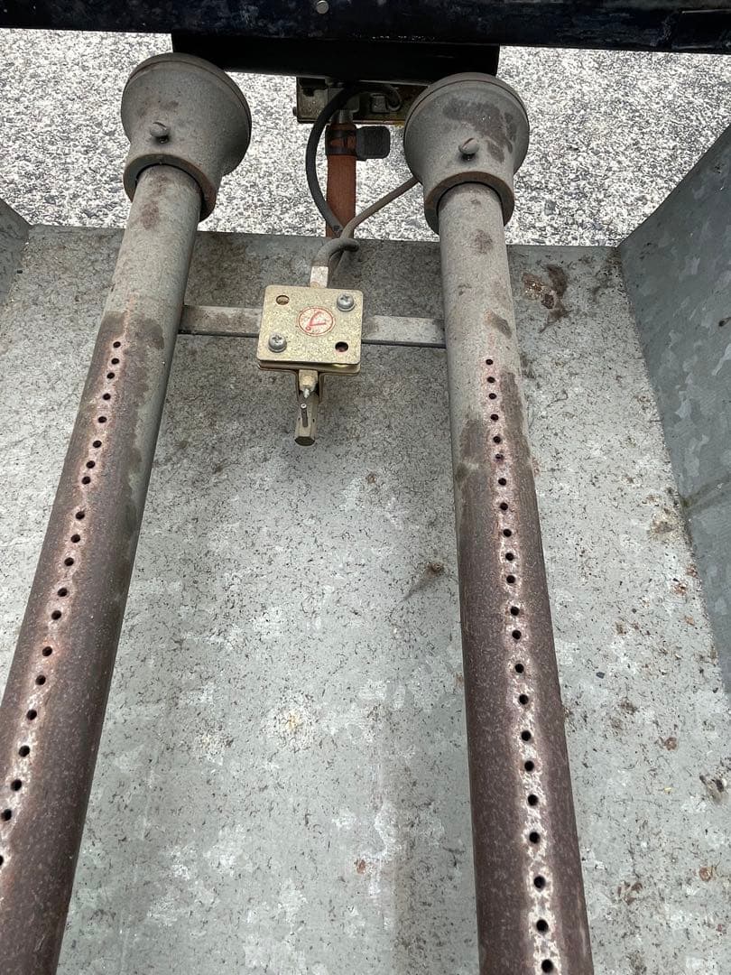 引き取り限定　お好み焼き　テーブル　鉄板　LPガス　お座敷